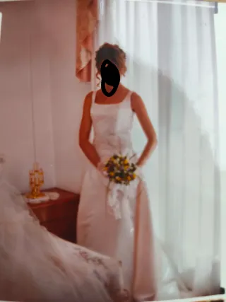 Vestido de Novia Beige