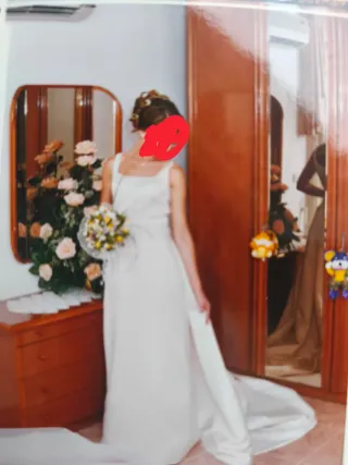 Vestido de Novia Beige