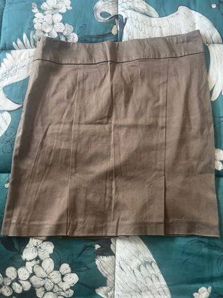 Gonna vintage marrone taglia M