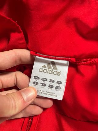 Conjunto Chándal Adidas Rojo y Negro
