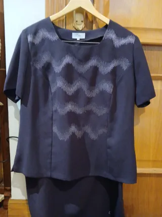 Traje ceremonia mujer, talla 50