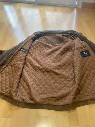 Chaqueta Burberry Cuero Marrón