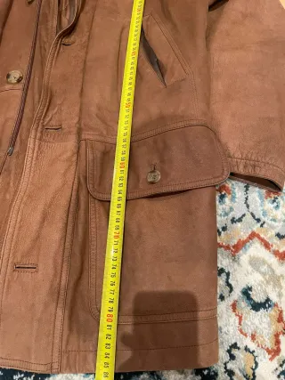 Chaqueta Burberry Cuero Marrón