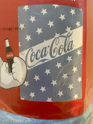 Coperta Plaid Coca-Cola 130x180 cm