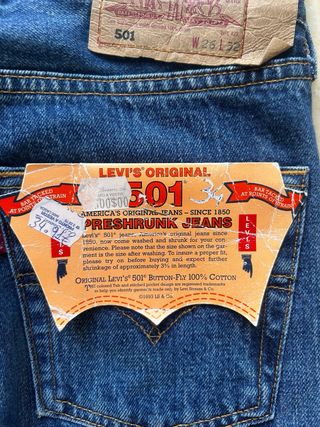 Levi's 501 Jeans Azules W26 L32