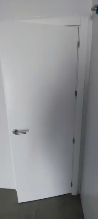 Juego de 2 puertas blancas