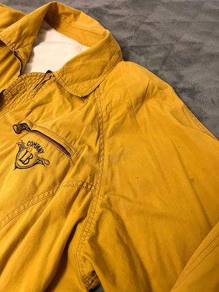 Chaqueta Bomber Vintage Mostaza Talla M unisex