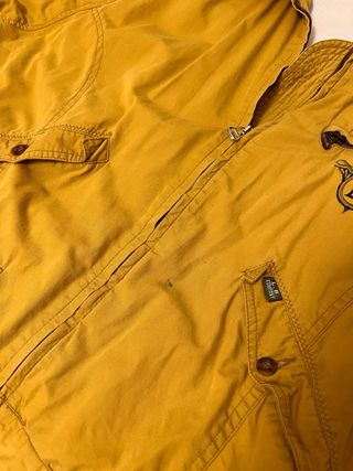 Chaqueta Bomber Vintage Mostaza Talla M unisex