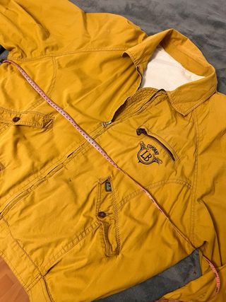 Chaqueta Bomber Vintage Mostaza Talla M unisex