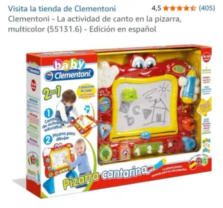 Pizarra Clementoni Cantarina