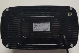 Tostadora negra 2 ranuras