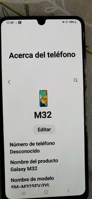 Samsung M32 Negro muy nuevo