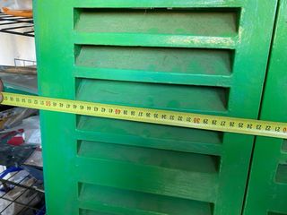 Persiana Mallorquina Verde Madera