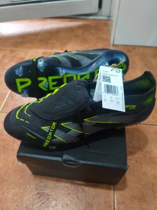 Bota Adidas Predator Élite FT FG Negra/Amarilla