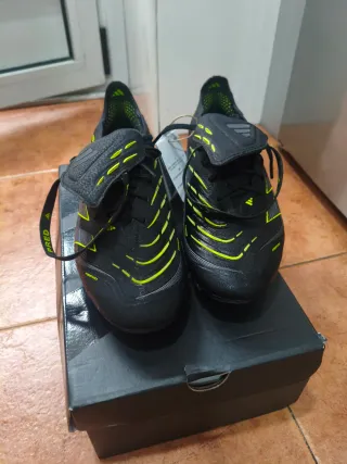 Bota Adidas Predator Élite FT FG Negra/Amarilla