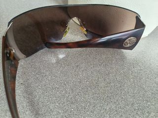 Occhiali da sole Versace marroni e beige