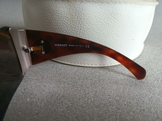 Occhiali da sole Versace marroni e beige