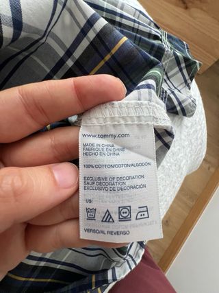 Camisa Tommy Hilfiger cuadros