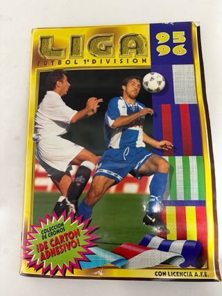Álbum Liga Fútbol 95/96