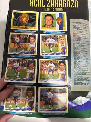 Álbum Liga Fútbol 95/96
