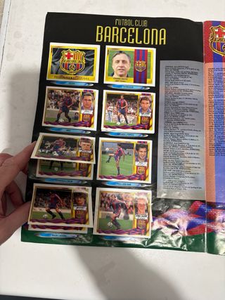 Álbum Liga Fútbol 95/96