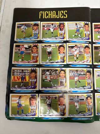 Álbum Liga Fútbol 95/96