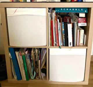 Estantería Kallax Madera con Cubos