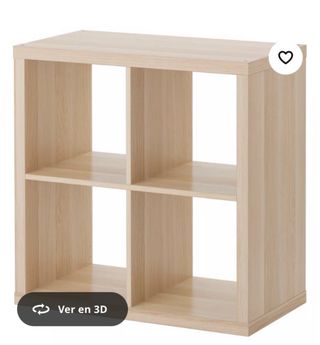 Estantería Kallax Madera con Cubos