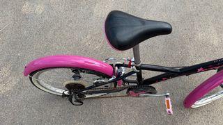 Bicicleta infantil Decathlon rosa