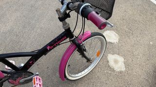 Bicicleta infantil Decathlon rosa