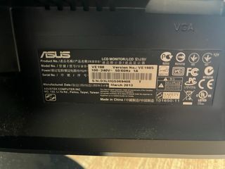 Monitor Asus Negro 17 pulgadas