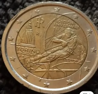 Moneda 2€ Italia Torino 2006