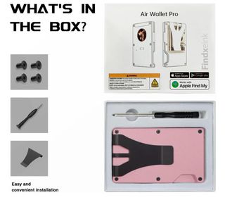 Portafoglio Slim Wallet testo carte credito RFID