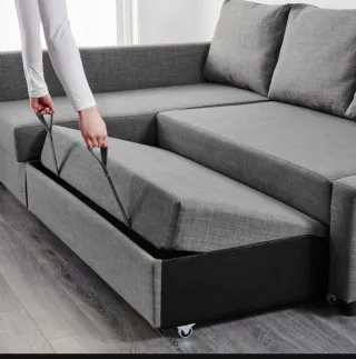 Sofá-cama Chaiselongue Beige