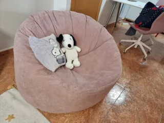 Puff gigante 100 cm muy cómodo (tipo bean bag)