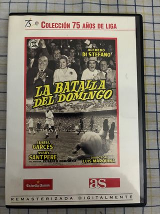 Película DVD La Batalla del Domingo