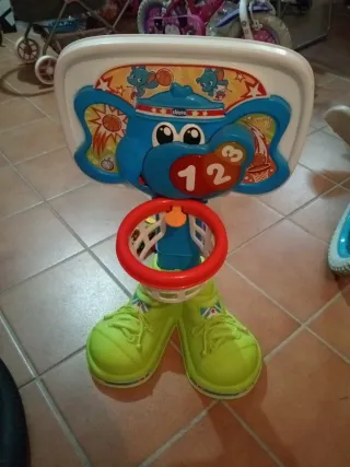 Canasta Baloncesto Infantil Chicco 1-2-3