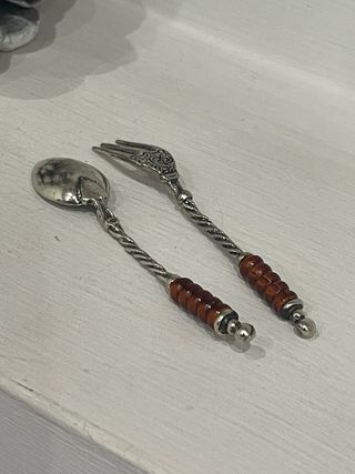 Miniatura argento 800 con punzone