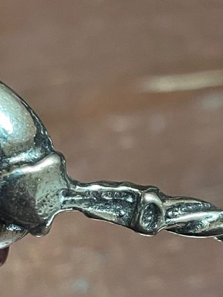 Miniatura argento 800 con punzone