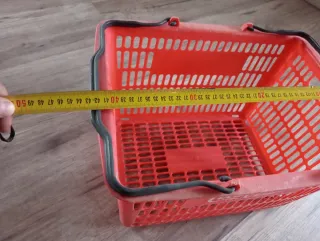 Cesta Coca-Cola Roja