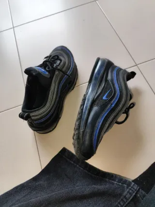 Nike Air Max 97 Negro/Gris/Azul
