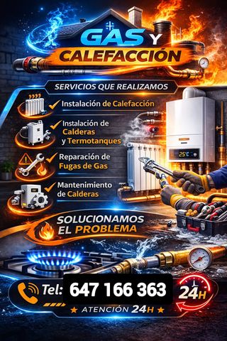Gas y Calefacción 647 166 363