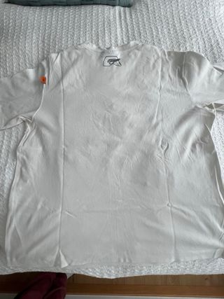 Camiseta Zara Sebastian Curi Blanca y Amarilla
