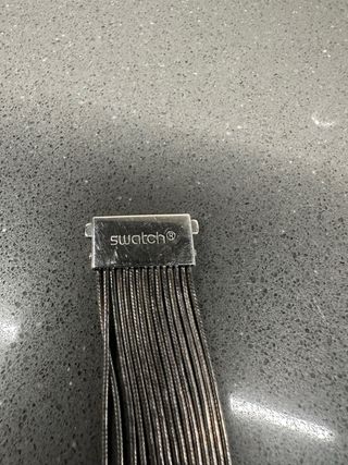 Orologio Swatch donna oro e argento