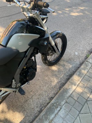 BMW G650 Xcountry Negra/Plata