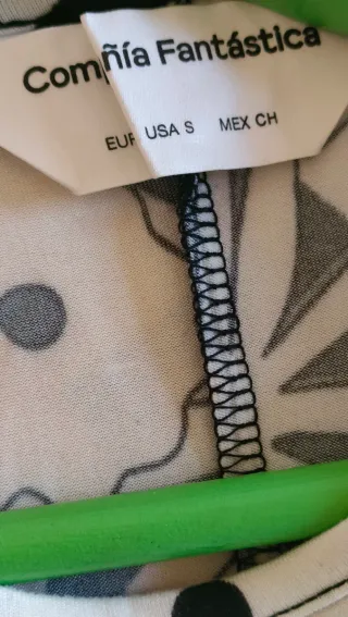 Vestido largo estampado floral Compañía Fantástica