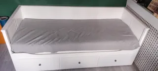 Sofá Cama Ikea Blanco Madera