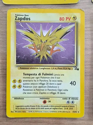Cartas Pokémon Italianas