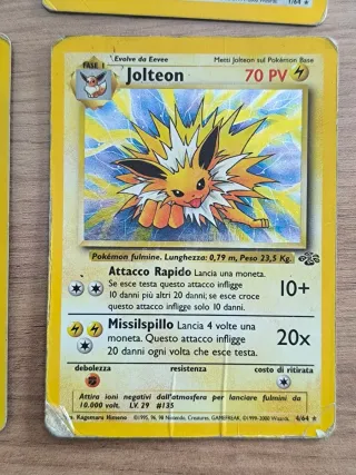 Cartas Pokémon Italianas