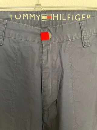Pantalones Cargo Tommy Hilfiger Azul Marino 33/34